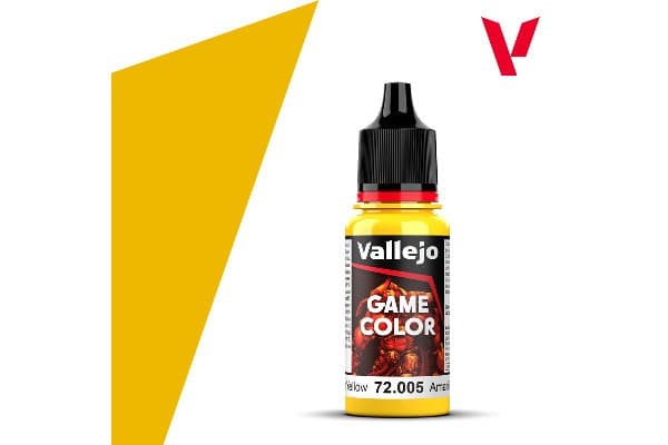 Vallejo 72.005, 17 ml, Gul, Matt, Flaska
