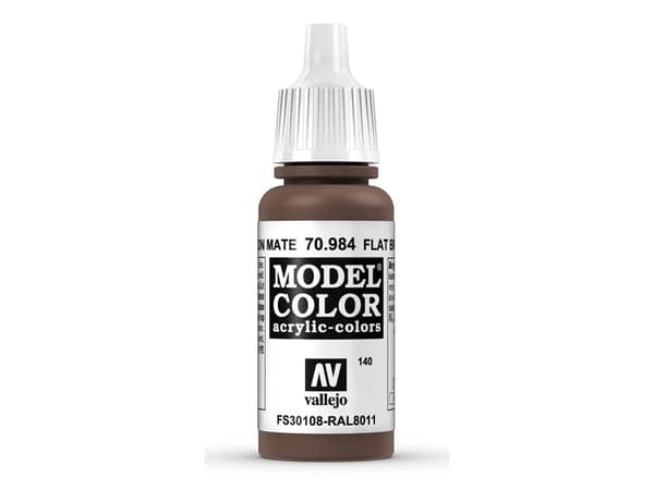 Vallejo 70.984, 17 ml, Brun, Matt, Flaska