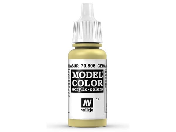 Vallejo 70.806, 17 ml, Keltainen, Matta, Pullo