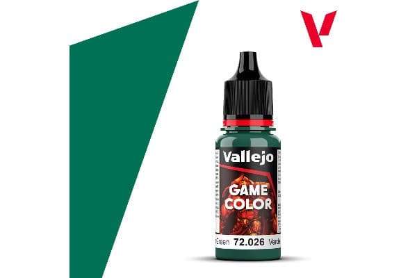 Vallejo Vallejo: 72.026 - Game Color - Jade Green (18 ml)