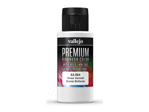 Vallejo 62.064, Gjennomsiktig, Gloss, 60 ml, Plastflaske, 1 stykker