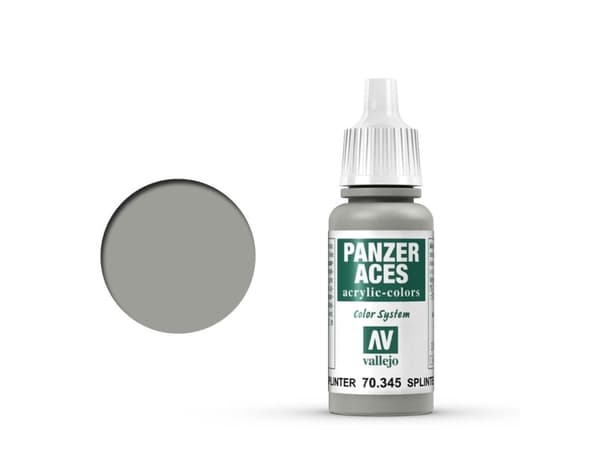 Vallejo 70.345, Harmaa, Akryylimaali, Nestemäinen, 17 ml, 1 kpl