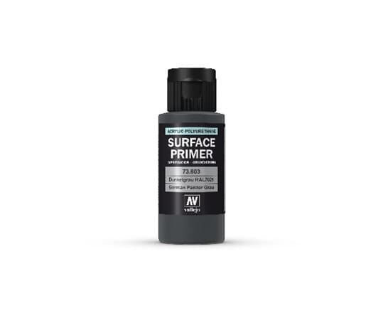 Primer akryl-polyuretan 60ml. sort/grå