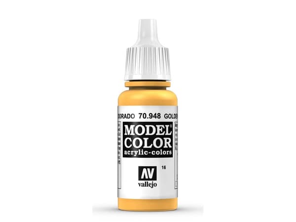 Vallejo 70.948, 17 ml, Keltainen, Matta, Pullo