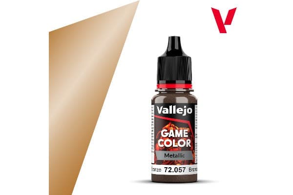 Vallejo 72.057, Bronse, Acryl maling, 17 ml, 1 stykker