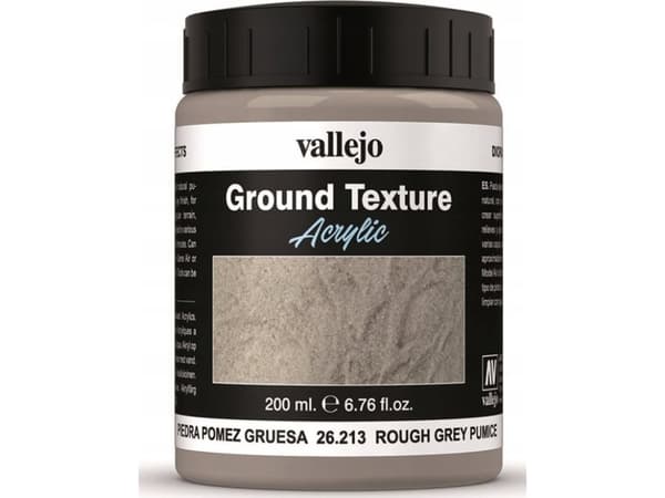 Vallejo Vallejo: 26.213 - Diorama FX - Ground Textures - Grey Pumice (200 ml)