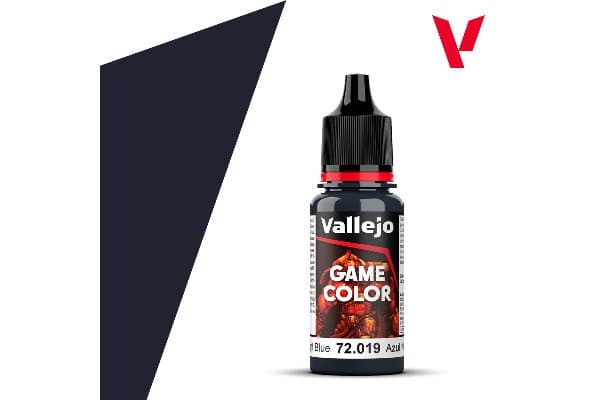 Vallejo 72.019, 17 ml, Blå, Matt, Flaska