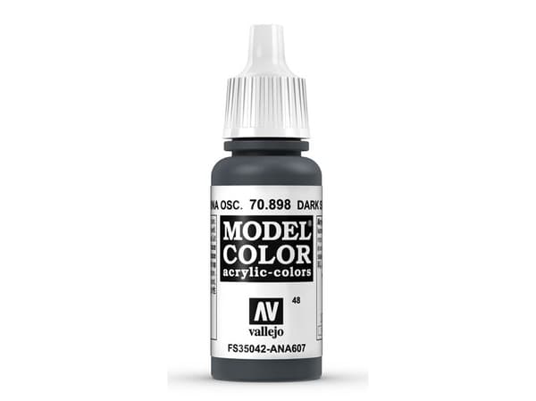 Vallejo 70.898, 17 ml, Blå, Matte, Flaske