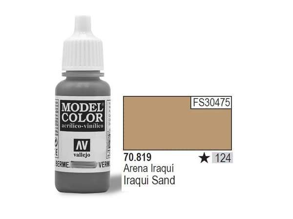 Vallejo 70.819, 17 ml, Brun, Matt, Flaska
