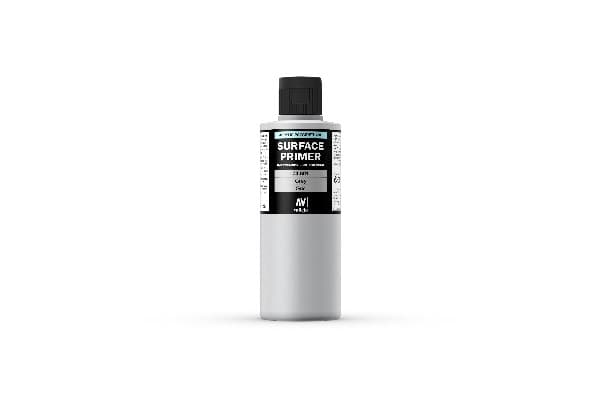 Vallejo 74.601, Primer grundfärg, Metall, Plast, Polyvinylklorid (PVC), Trä, Färdigblandad, Grå, 0,2 l, 1 styck