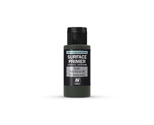 Vallejo 70.607, 17 ml, Bronse, Grønn, Matte, Flaske