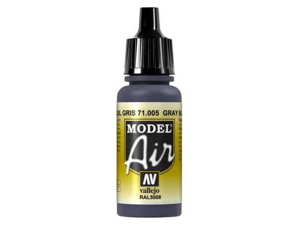 Vallejo 71.005, 17 ml, Blå, Grå, Matte, Flaske