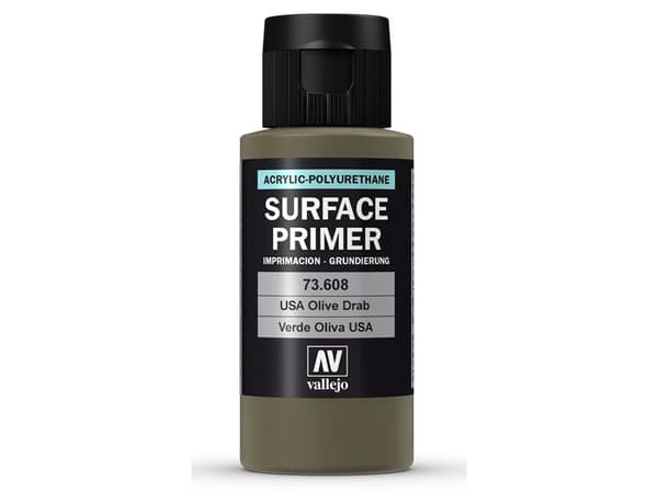 Vallejo 70.608, 60 ml, Oliven, Matte, Flaske