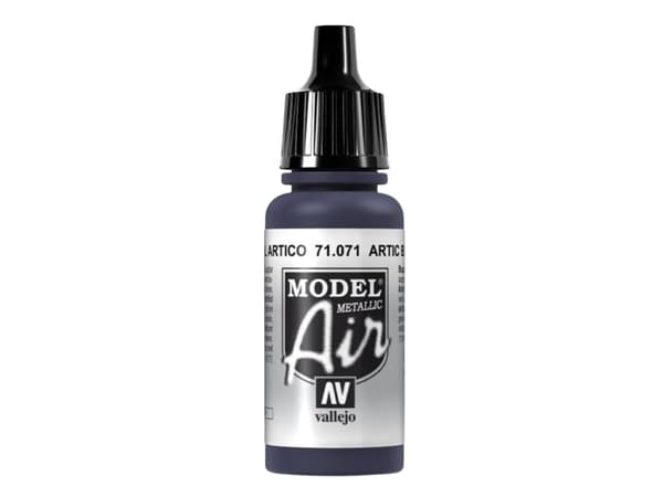 Vallejo 71.071, 17 ml, Blå, Metallisk, Flaske