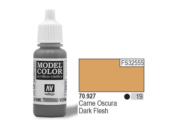 Vallejo 70.927, 17 ml, Hudfarget, Matte, Flaske