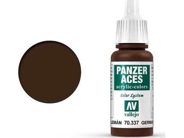 Panzer Aces German tanker highlights (black)