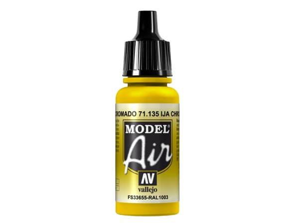 Vallejo 71.135, 17 ml, Gul, Matt, Flaska