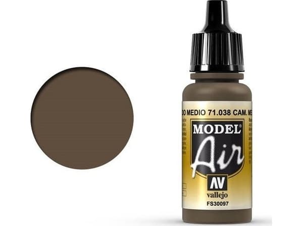 Model Air 17ml camouflage medium brown