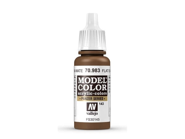Vallejo 70.983, 17 ml, Brun, Matt, Flaska