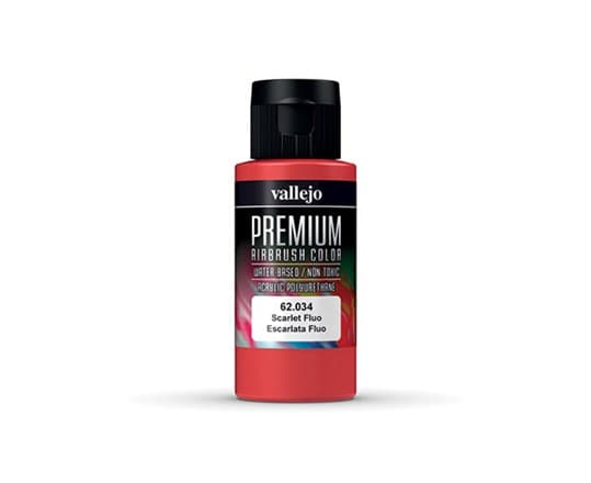 Vallejo 62.034, 60 ml, Punainen, Matta, Pullo
