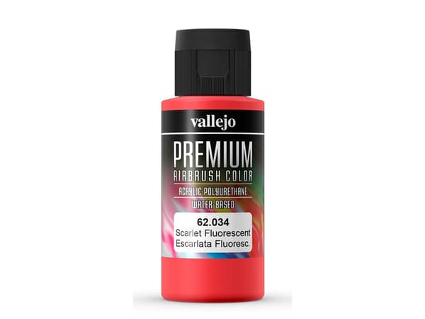 Vallejo 62.034, 60 ml, Punainen, Matta, Pullo