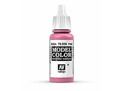 Vallejo 70.958, 17 ml, Rosa, Matt, Flaska
