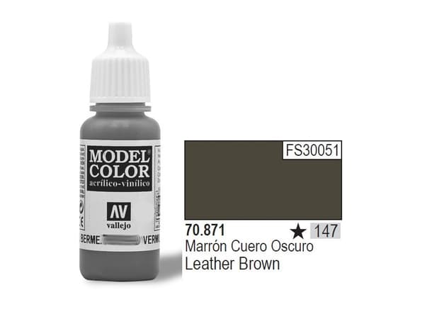 Vallejo Farba Nr147 Leather Brown 17ml - 70871