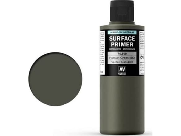 Vallejo 74.609, Grunning, Metall, Plastikk, Polyvinylklorid (PVC), Ferdigmikset, Messing, Metall, Plastikk, Tre, Grønn, Matt