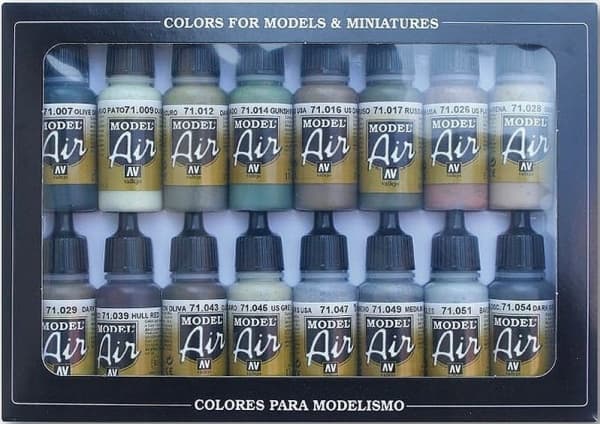 Vallejo 71.180, Blandade färger, Akrylfärg, 17 ml, 1 styck