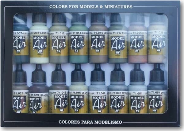 Vallejo 71.180, Blandade färger, Akrylfärg, 17 ml, 1 styck