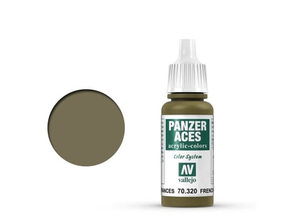 Vallejo 70.320, 17 ml, Oliven, Matte, Flaske