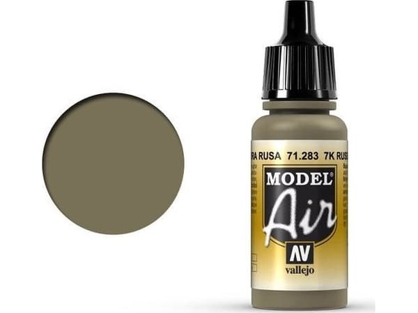 Vallejo Vallejo Model Air 7K Russian Tan 71.283 uniwersalny