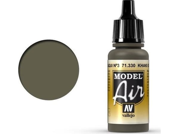 Vallejo 71.330, 17 ml, Grønn, Matte, Flaske