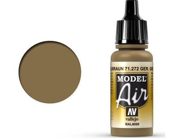 Vallejo Vallejo Model Air German Yellow Brown 71.272 uniwersalny