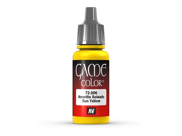Vallejo 72.006, 17 ml, Gul, Matt, Flaska