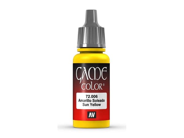 Vallejo 72.006, 17 ml, Gul, Matt, Flaska