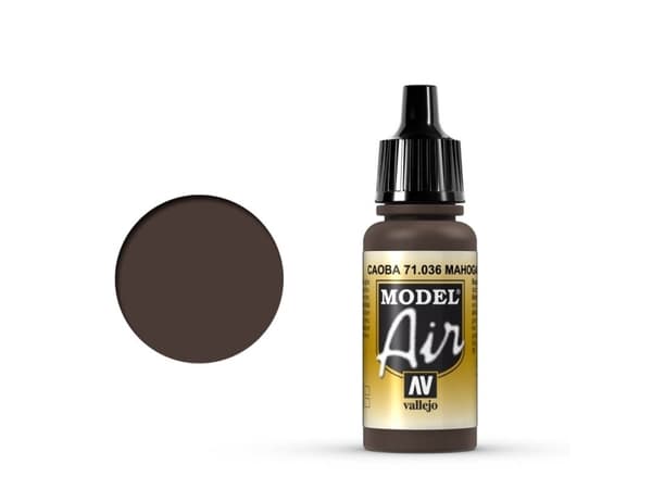 Vallejo 71.036, 17 ml, Brun, Matt, Flaska