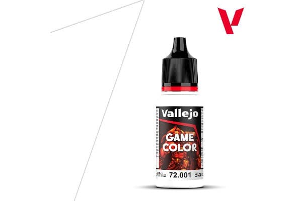 Vallejo Dead White, 17 ml, Vit, Matt, Flaska