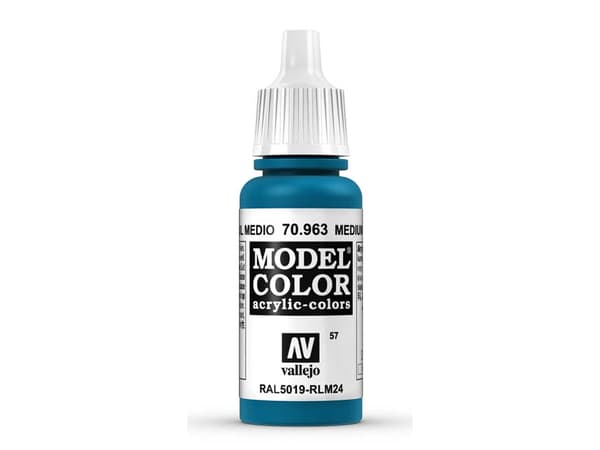 Vallejo Farba Nr57 Medium Blue Matt 17ml - 70963