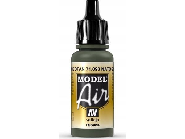 Vallejo Vallejo: 71.093 - Model Air - NATO Green (17 ml)