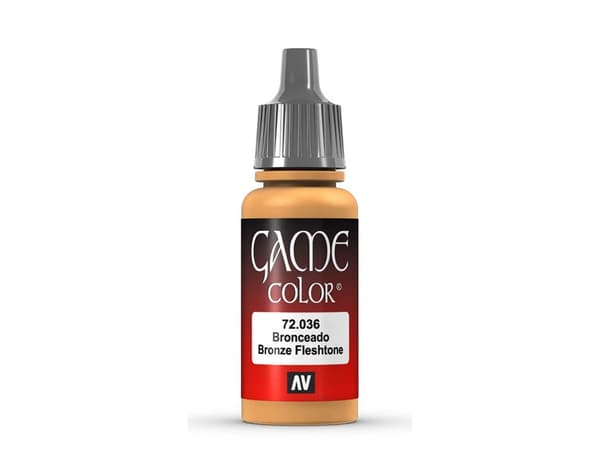 Vallejo 72.036, 17 ml, Brun, Hud, Matt, Flaska