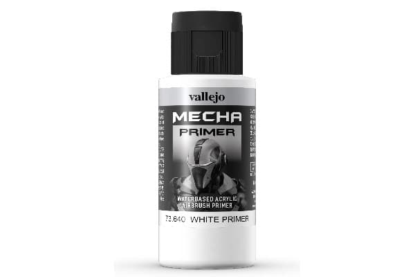 Vallejo 73.640, Vit, Akrylprimer, Vätska, 60 ml, 1 styck