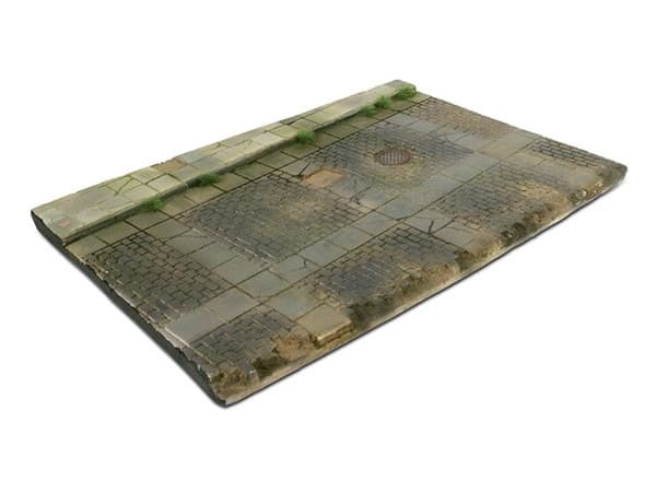 Scenics Diorama Bases Cobblestone Street 31x21cm