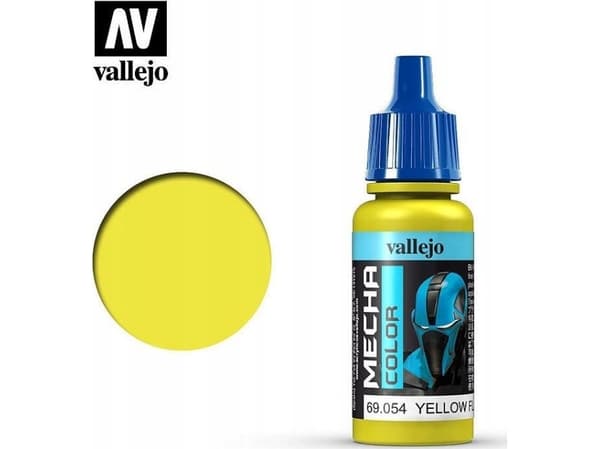 Vallejo Vallejo: 69.054 - Mecha Color - Yellow Fluorescent (17 ml)