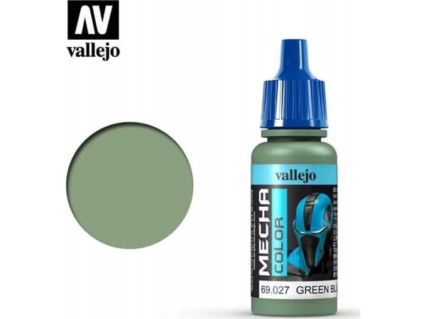 Vallejo Vallejo: 69.027 - Mecha Color - Green Blue (17 ml)