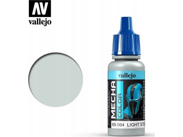 Vallejo Vallejo: 69.064 - Mecha Color - Light Steel (17 ml)
