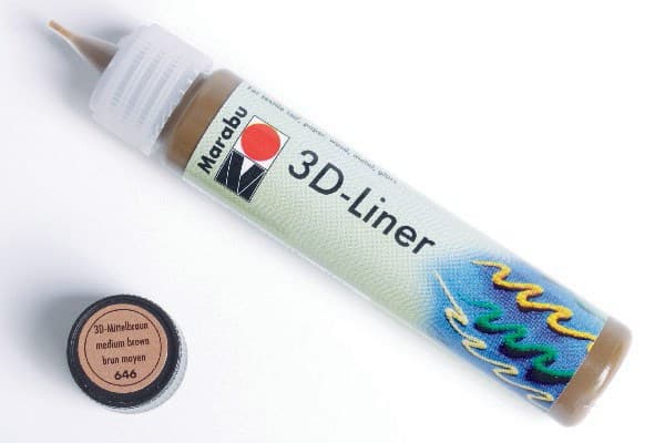 3D liner brun 25ml