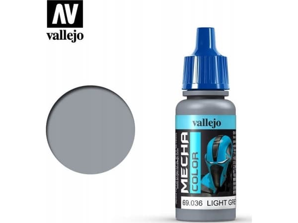 Vallejo Vallejo: 69.036 - Mecha Color - Light Grey (17 ml)