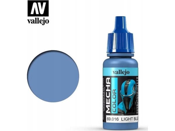 Vallejo Vallejo: 69.016 - Mecha Color - Light Blue (17 ml)