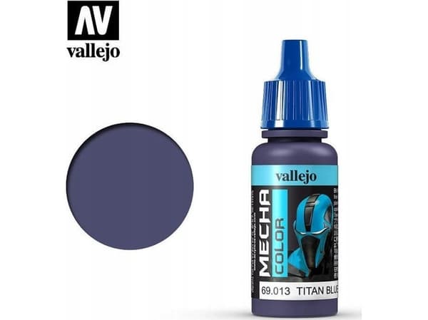 Vallejo Vallejo: 69.013 - Mecha Color - Titan Blue (17 ml)